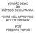 VERSÃO DEMO DO MÉTODO DE GUITARRA: CURE SEU IMPROVISO: MODOS GREGOS POR ROBERTO TORAO