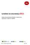 SUMÁRIO DA SEGURANÇA 2011. Balanço das principais atividades e números da Segurança e Saúde no Trabalho