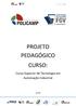 PROJETO PEDAGÓGICO CURSO: