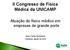 II Congresso de Física Médica da UNICAMP