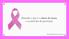 Entenda o que é o câncer de mama e os métodos de prevenção. Fonte: Instituto Nacional de Câncer (Inca)