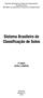 Sistema Brasileiro de Classificação de Solos