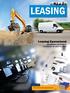 LEASING. Leasing Operacional. Arrendadoras apostam no crescimento do setor em 2010. O Be a Bá do leasing operacional Pág. 3