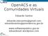 OpenACS e as Comunidades Virtuais