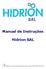 Manual de Instruções. Hidrion SAL. Atenção: Ler estas instruções antes de utilizar o equipamento (1641, ISO 7000).