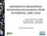 MOVIMENTOS MIGRATÓRIOS INTERESTADUAIS NA BAHIA, ENTRE OS PERÍODOS, 2000 e 2010