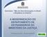 A MODERNIZAÇÃO DO DEPARTAMENTO DE ESTRANGEIROS DO MINISTÉRIO DA JUSTIÇA