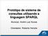 Protótipo de sistema de consultas utilizando a linguagem SPARQL