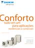 onforto tudo em um para aplicações residenciais e comerciais CATÁLOGO DE AQUECIMENTO DAIKIN ALTHERMA CATÁLOGO DO INSTALADOR