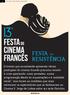 42 13ª Festa do Cinema Francês FESTA DA RESISTÊNCIA