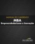 MANUAL DO CANDIDATO - MBA Empreendedorismo e Inovação