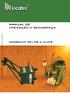 MANUAL DE OPERAÇÃO E SEGURANÇA. Todos os direitos reservados. Proibida reprodução total ou parcial sem autorização Locatec-2012. GUINCHO VELOX e HUCK