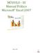 MÓDULO - III Manual Prático Microsoft Excel 2007