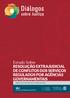 Estudo Sobre RESOLUÇÃO EXTRAJUDICIAL DE CONFLITOS DOS SERVIÇOS REGULADOS POR AGÊNCIAS GOVERNAMENTAIS SRJ