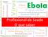 Ebola. Vírus. Profissional da Saúde. O que saber. Notificação. sintomas. O que saber. Doença do Vírus Ebola Oeste Africano. Febre.