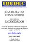 CARTILHA DO CONSUMIDOR