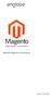 Manual Magento ecommerce