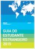 GUIA DO ESTUDANTE ESTRANGEIRO 2015