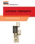 SISTEMA TREPANTE MANUAL DE UTILIZAÇÃO