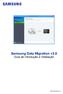 Samsung Data Migration v3.0 Guia de Introdução e Instalação