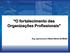 O fortalecimento das Organizações Profissionais. Eng. Agrimensora Vânia Abreu de Mello