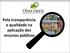 Pela transparência e qualidade na aplicação dos recursos públicos. osbrasil.org.br