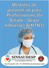 Medidas de prevenção para Profissionais da Saúde - Gripe Influenza A(H1N1)