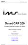 Smart CAP 200 CONTROLADOR DE FATOR DE POTÊNCIA. Manual de Instalação e Operação. Julho/2011