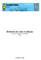 Relatório de Auto-Avaliação GOIÂNIA - 2010