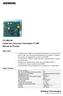 FCI1802-B1 Cartão de Linha para Controlador FC18R Manual do Produto
