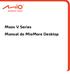 Moov V Series. Manual do MioMore Desktop