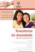 Transtorno de Ansiedade. Manual Informativo