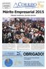 Mérito Empresarial 2015 Ditando tendências, fazendo história