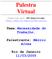 Palestra Virtual. Tema: Necessidade do Trabalho. Palestrante: Márcio Alves. Promovida pelo IRC-Espiritismo http://www.irc-espiritismo.org.