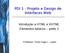 PDI 1 - Projeto e Design de Interfaces Web