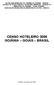CENSO HOTELEIRO 2008 GOIÂNIA GOIÁS BRASIL