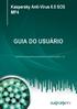 Kaspersky Anti-Virus 6.0 SOS MP4 GUIA DO USUÁRIO V E R S Ã O D O A P L I C A T I V O : 6. 0 P A C O T E D E M A N U T E N Ç Ã O 4, C F 1