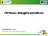 Eficiência Energética no Brasil. Carlos Alexandre P. Pires Coordenador-Geral de Eficiência Energética