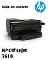 HP Officejet 7610 Wide Format e-all-in- One. Guia do usuário