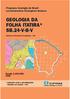 PROGRAMA GEOLOGIA DO BRASIL Contrato CPRM- UFC Nº. 058/PR/05