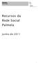 Palmela Rede Social. Recursos da Rede Social Palmela