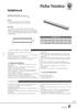 NBR 14264:1999 - Conexões de PVC Verificação ANSI/UL 1821:2003 - Thermoplastic Sprinkler Pipe and dimensional; Fittings for Fire Protection Service;