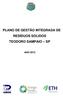 PLANO DE GESTÃO INTEGRADA DE RESÍDUOS SÓLIDOS TEODORO SAMPAIO SP