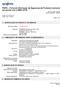 FISPQ Ficha de Informação de Segurança de Produtos Químicos em acordo com a NBR-14725 Data da revisão: 14/01/08 Data da impressão: 12/8/2013