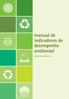 manual de indicadores de desempenho ambiental INDÚSTRIA GRÁFICA