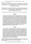 COMUNICAÇÕES CIENTÍFICAS / SHORT COMMUNICATIONS. Resumo. Abstract