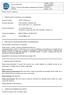 FISPQ Ficha de Informação de Segurança de Produto Químico. Rua Dr. Elton César, 121 Campinas /SP