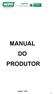 MANUAL PRODUTOR Outubro / 2015