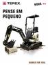 NOVA TC10 PENSE EM PEQUENO