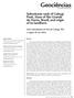 Geociências. Subvolcanic neck of Cabugi Peak, State of Rio Grande do Norte, Brazil, and origin of its landform. Geosciences